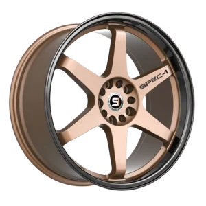 Spec-1 Racing – SPT-33 – Bronze – 17″x8″ 38mm – All weather Wheels – SPT-331782838MZBL